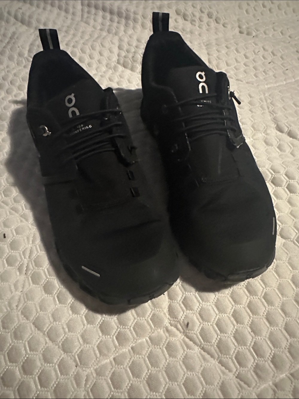 On Running Black Men's Athletic Running Sneakers
